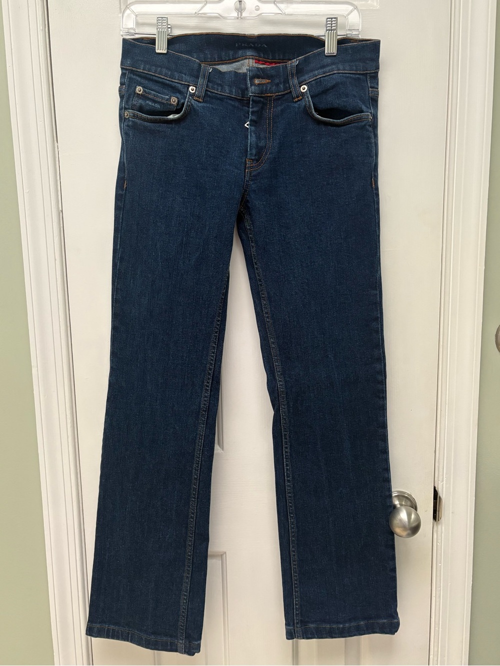 Prada Classic Fit Dark Wash denim jeans - size 27